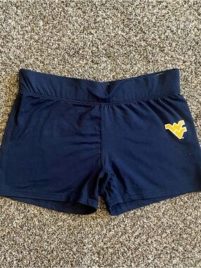 Colosseum Navy WV Logo Athletic Shorts Size Large